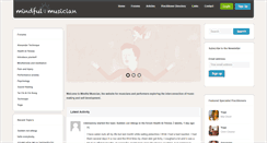 Desktop Screenshot of mindfulmusician.com